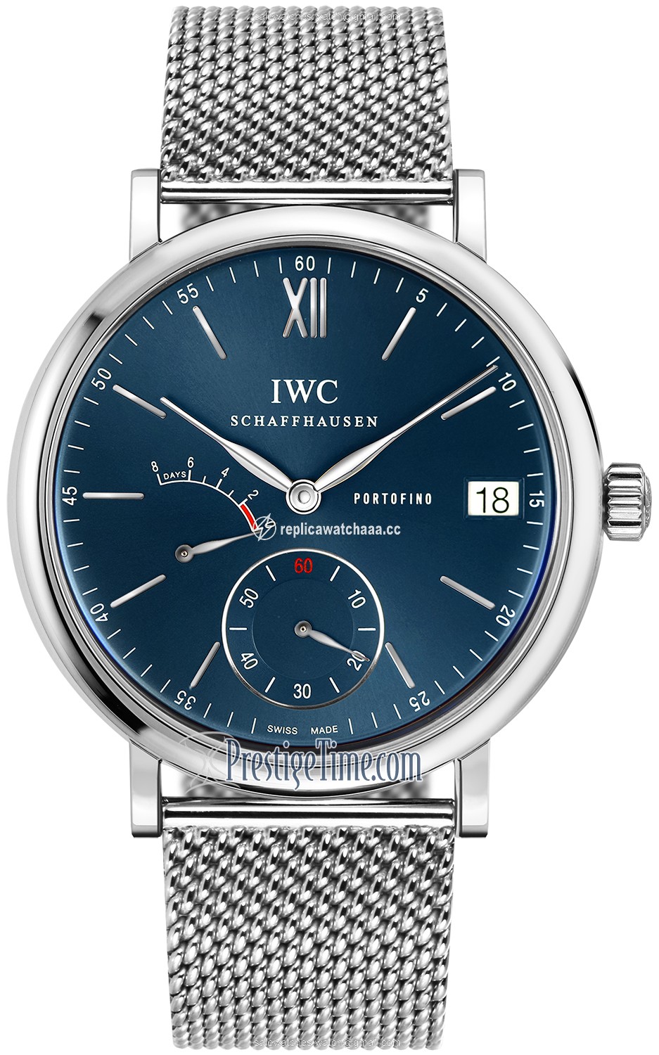 iw510116 IWC Portofino Hand Wound Eight Days 45mm Mens Watch iw510116 IWC Portofino Hand Wound Eight Days 45mm Mens Watch